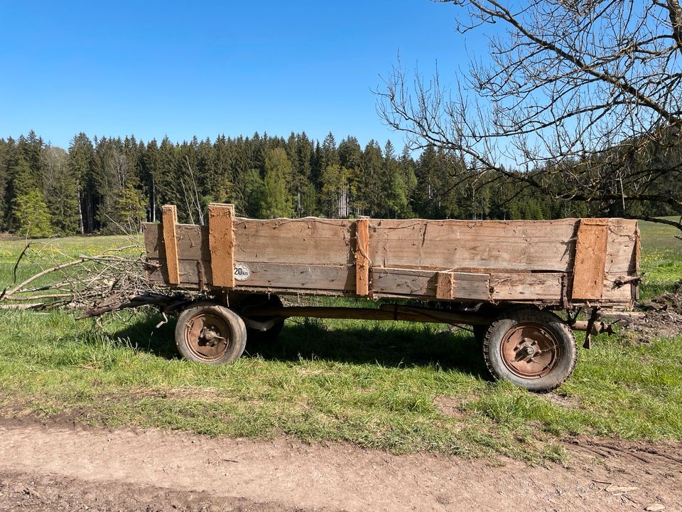 Landwirtschaftlicher Anhänger in Wessobrunn