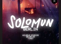 2 Solomun Tickets 09.05 Berlin Herzogtum Lauenburg - Wentorf Vorschau