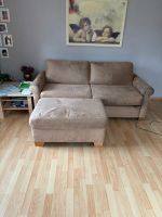 Schlaf Sofa Couch mit Hocker Niedersachsen - Hessisch Oldendorf Vorschau