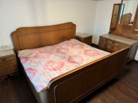 Alte, antike Schlafzimmermöbel Eiche mit Marmor Niedersachsen - Lünne Vorschau