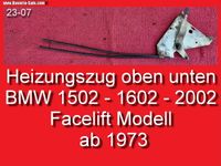 ❌ Heizung Bowdenzug BMW E10 1602 2002 Heizungszug Heizungskasten Bayern - Bernhardswald Vorschau
