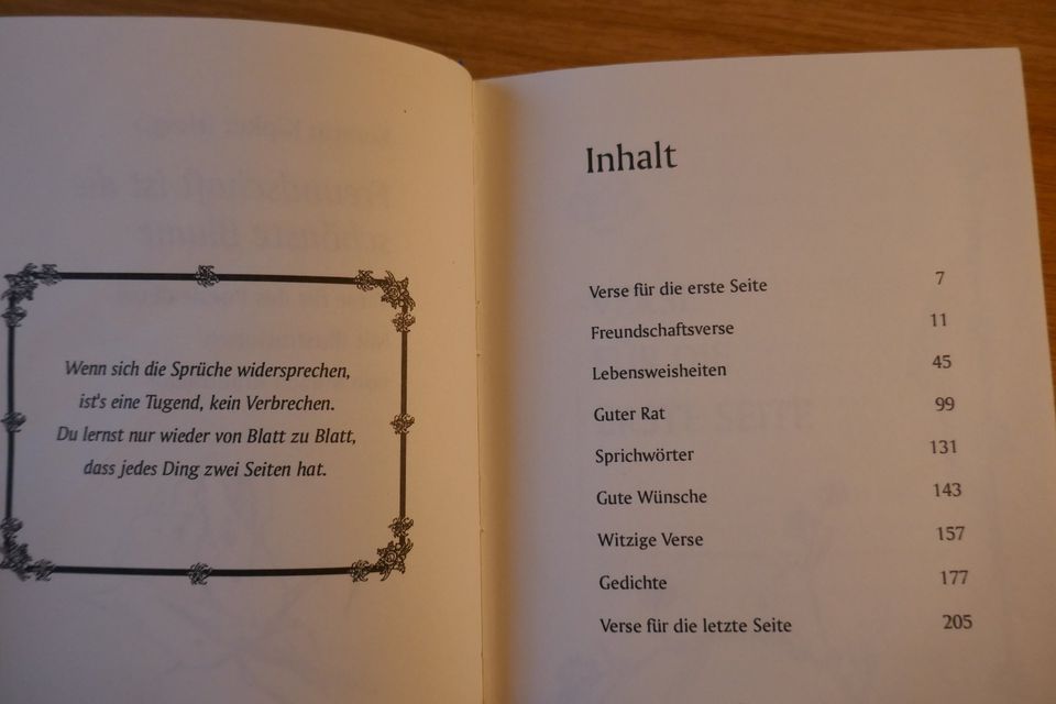 Freundschaft ist die schönste Blume " Verse für das Poesiealbum in Siegen