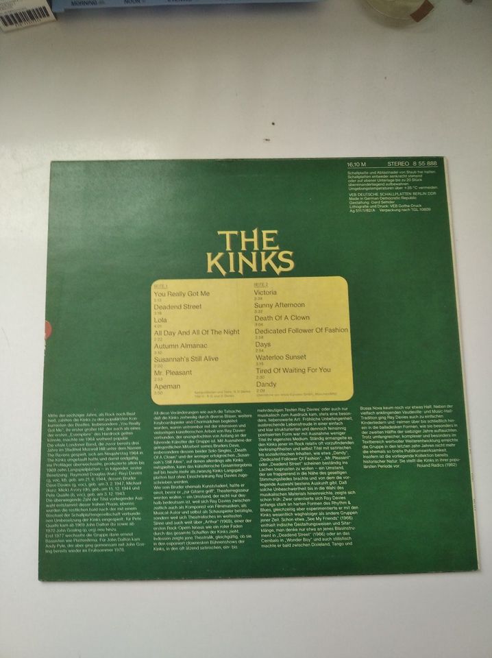 THE KINKS AMIGA LP in Dresden