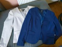 2 Blazer Jacke H&M 38/40 sehr gut blau und beige w.neu Niedersachsen - Cremlingen Vorschau