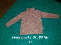 ❤️ Fleecejacke Mädchen Gr. 86 Bayern - Windischeschenbach Vorschau