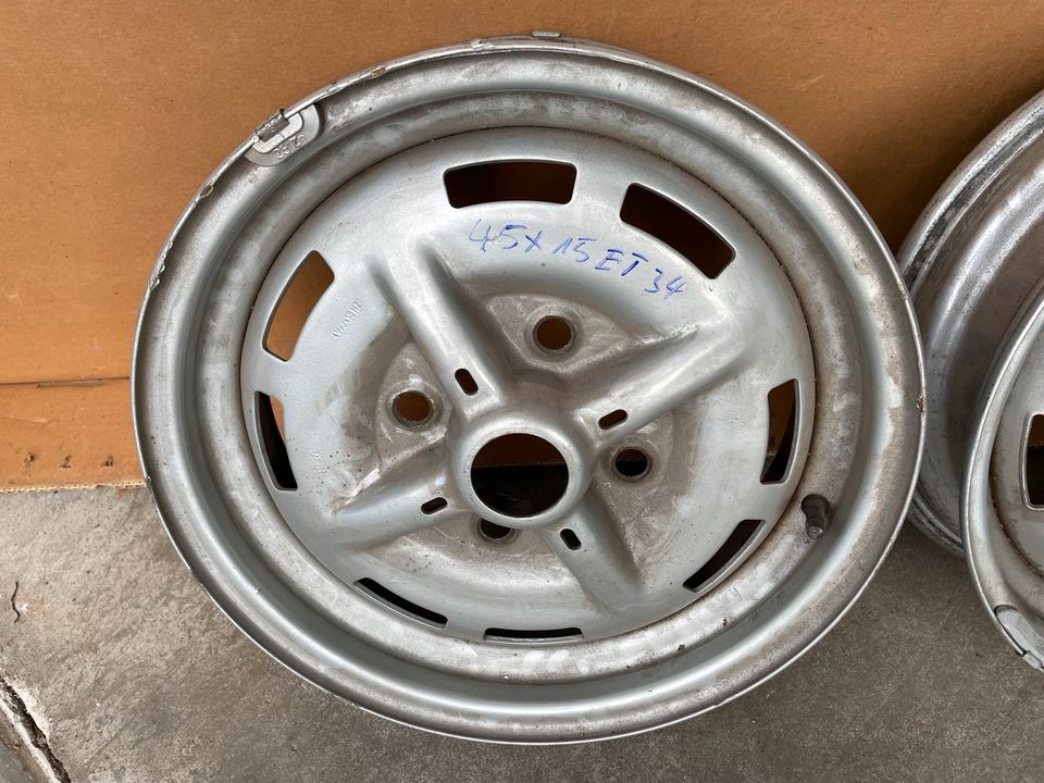 VW Felgen 4,5X15ET34 LK4X130 aus Werkstattauflösung in Viersen