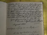 182 Handschriftliche Dokumenteneinträge  (1891) Mecklenburg-Vorpommern - Quadenschönfeld Vorschau