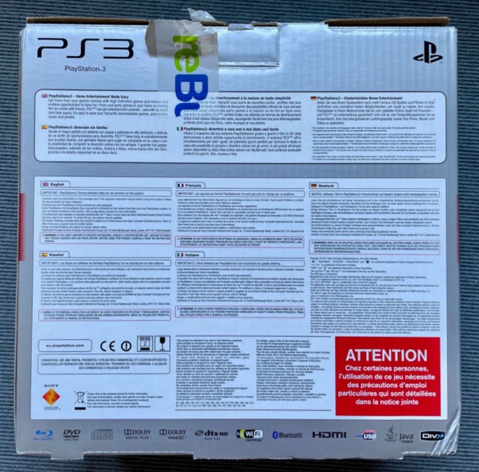 Playstation 3 320 GB + Fernbedienung (CECH 3004B) in Oberriexingen