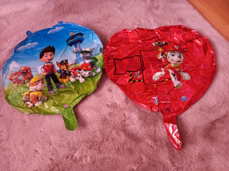 Paw patrol Ballons und torten/Muffins deko in Eppelheim