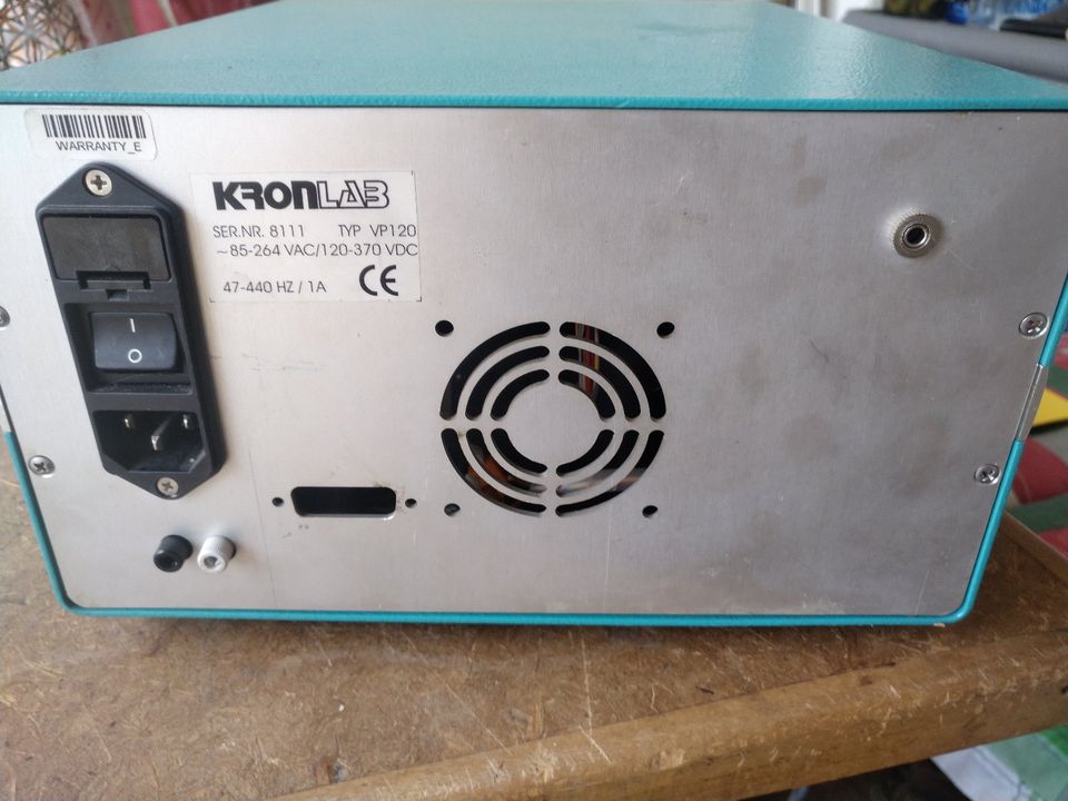 Kolbenpumpe KRONLAB VP120 0...120 ml/min bis 15 bar, GEBRAUCHT in Schönberg