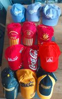 24 Cap Sammlung BMW Audi F.C.B.  Formel 1 Coca-Cola Milka Bier Bayern - Mainburg Vorschau