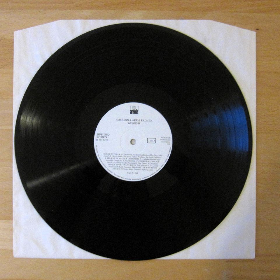 LPs - Emerson Lake und Palmer, Works, Volume 1 + 2, Top Zustand! in Templin