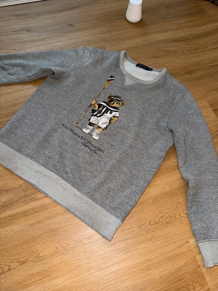 Ralph Lauren Sweatshirt Herren M Polo Bär Hoodie M in Sonneberg