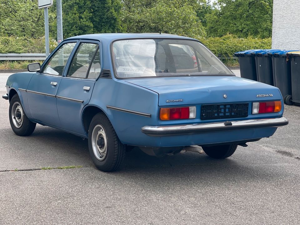 Opel Ascona B 1,9 Automatic Bj. 1978 Oldtimer H-Zulassung in Heilbronn