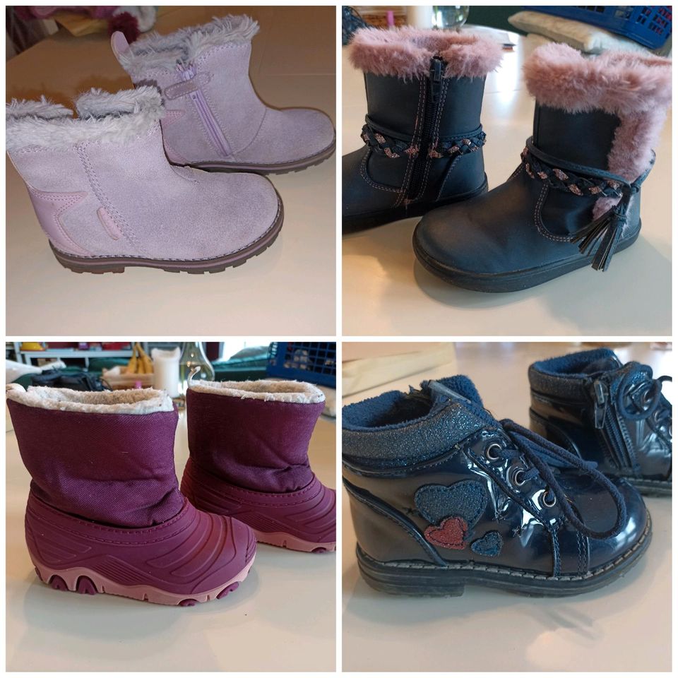 Schuhe Stiefel Boots Winter in Größe 24 und 25 Mädchen in Penzlin