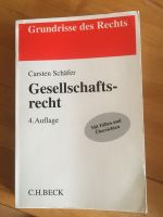 Gesellschaftsrecht Carsten Schäfer Lehrbuch Thüringen - Erfurt Vorschau