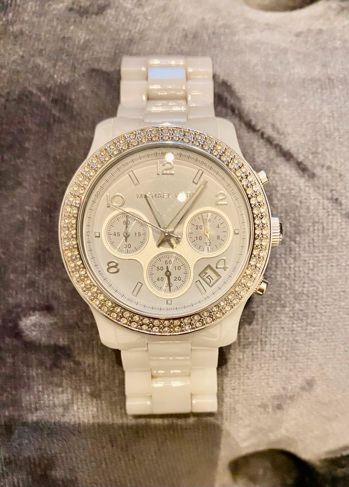 Michael Kors Keramik Uhr - WIE NEU in Stuhr