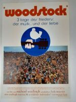 WOODSTOCK - 1970 - Original-Filmplakat - SELTEN! Wandsbek - Hamburg Eilbek Vorschau