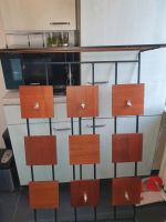 70er Garderobe Metall Holz Mid Century  Hutablage Rheinland-Pfalz - Dierdorf Vorschau