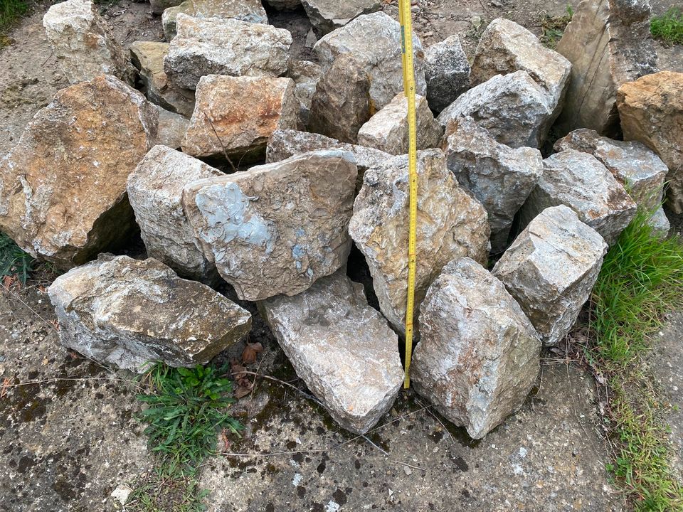 GROSSE Bruchsteiene Feldsteine Dekoration Garten Kamin Einfahrt.. in Kölleda