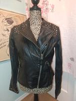 Oakwood Lederjacke Echtleder Ziegennappaleder L Damen Bikerjacke Eimsbüttel - Hamburg Schnelsen Vorschau
