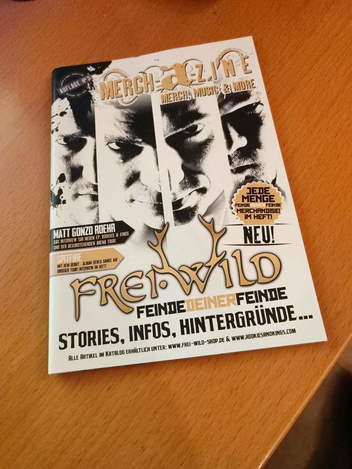 Freiwild Merch Magazin  Auflage 3 für Sammler in Teisendorf