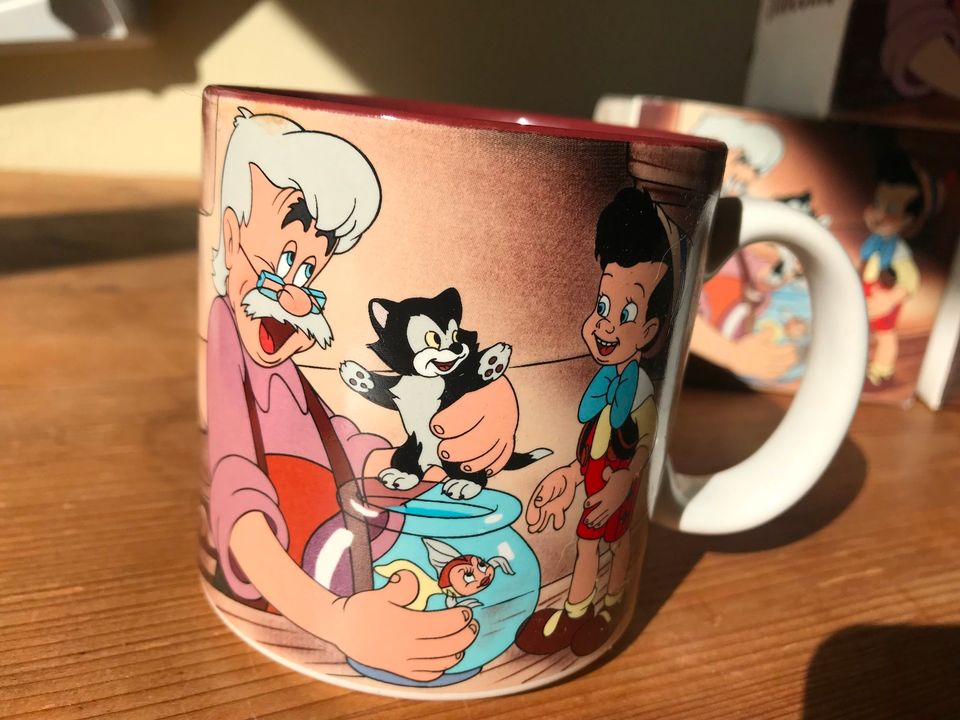 4 Kaffeebecher Tassen original Disney Pinocchio unbenutzt Vintage in  Rheinland-Pfalz - Standenbühl | eBay Kleinanzeigen ist jetzt Kleinanzeigen