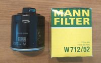Ölfilter Mann Filter W712/52 Hessen - Liederbach Vorschau
