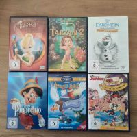 6 DVDs Walt Disney Eiskönigin, Jake, Tinkerbell, Tarzan, Pinocchi Bayern - Dinkelscherben Vorschau