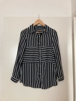 Lange Bluse weiß schwarz gestreift Fashion Nordrhein-Westfalen - Moers Vorschau