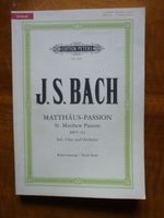 Bach - Matthäus-Passion Klavierauszug Soli, Chor, Orchester München - Bogenhausen Vorschau