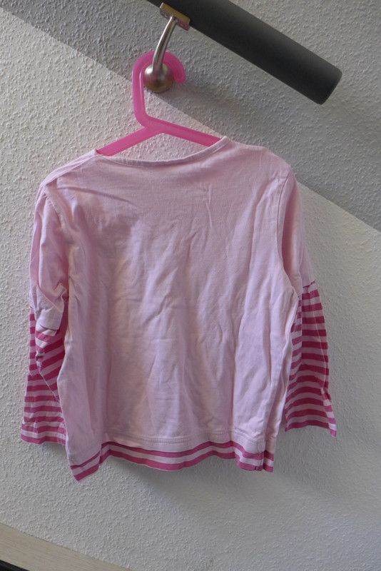 Größe 122 / 128 - Schlafzeugoberteil, Pyjamaoberteil, rosa in Taunusstein