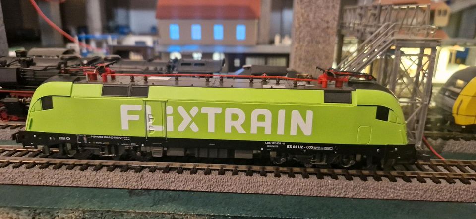 Piko H0 FLIXTRAIN ES64 nagelneu Digital Lenz Decoder in Blankenhain