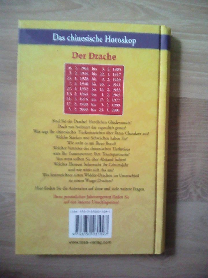 Buch Chinesisches Horoskop in Berlin