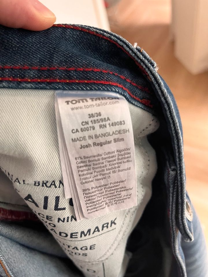 4x Tom Tailor Jeans Josh Gr. W38 L36 in Koblenz