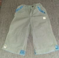 Dünne Sommerhose - Khaki / Jeans - Gr.80 - Jungen - Hose Thüringen - St. Kilian Vorschau