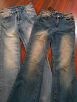 2 Jeans mit Applikationen Sachsen - Weißenberg Vorschau