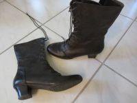 Stiefel Marc Gr. 38 braun Leder mit Schnürung und Reißverschluss Baden-Württemberg - Wendlingen am Neckar Vorschau