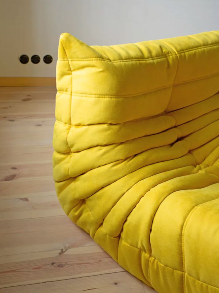 Togo Sofa 2-Sitzer Textil Gelb in Berlin