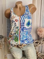 SALE%%% Top Longtop MISSY XL 42 Trägertop Neu Glitzersteinchen Nordrhein-Westfalen - Mönchengladbach Vorschau
