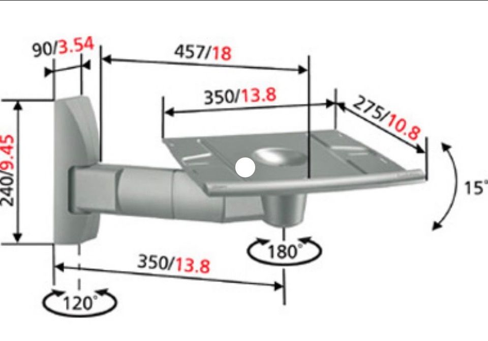 VOGEL'S EVOLUTION TVB 2200... Wandhalterung • TV in Spangdahlem