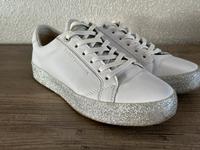 Tommy Hilfiger Sneaker weiß Silber Gr 40 Leder Bayern - Pförring Vorschau