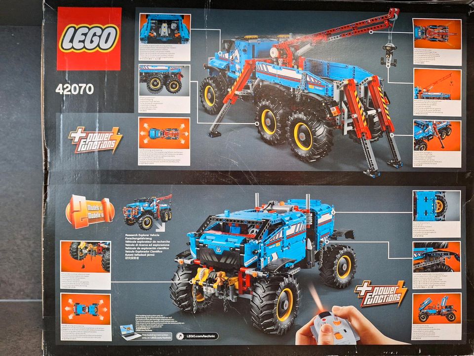 Lego Technik 6x6 All Terrain Truck 2in1 42070 in Rülzheim