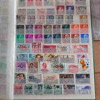 Briefmarkensammlung - Album, gefüllt - internationale Briefmarken Hessen - Schlitz Vorschau