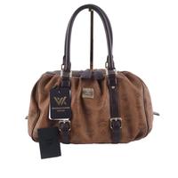 MCM München Visetos Brown Leather Boston Bag  Designer Handtasche Neuhausen-Nymphenburg - Neuhausen Vorschau
