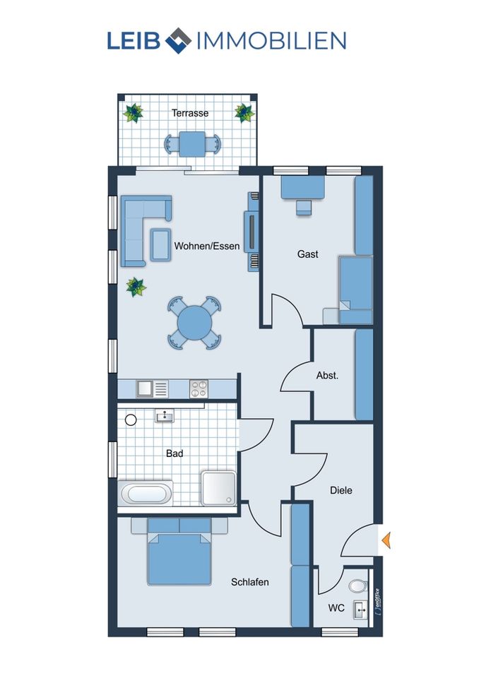 Barrierefreie 3-Zimmerwohnung mit Betreuung, Weidach in Weitramsdorf