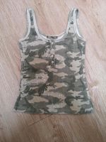 MASON'S Damen camouflage Oberteil Shirt Tanktop Top Gr. S Baden-Württemberg - Leonberg Vorschau