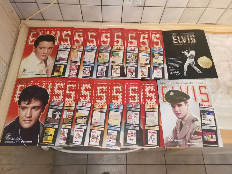 Elvis Presley 32 DVDs  Sammlung komplett in Hundsbach