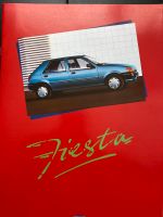 Prospekt Ford Fiesta inkl. XR2i von 12/1989 Nordrhein-Westfalen - Mettmann Vorschau