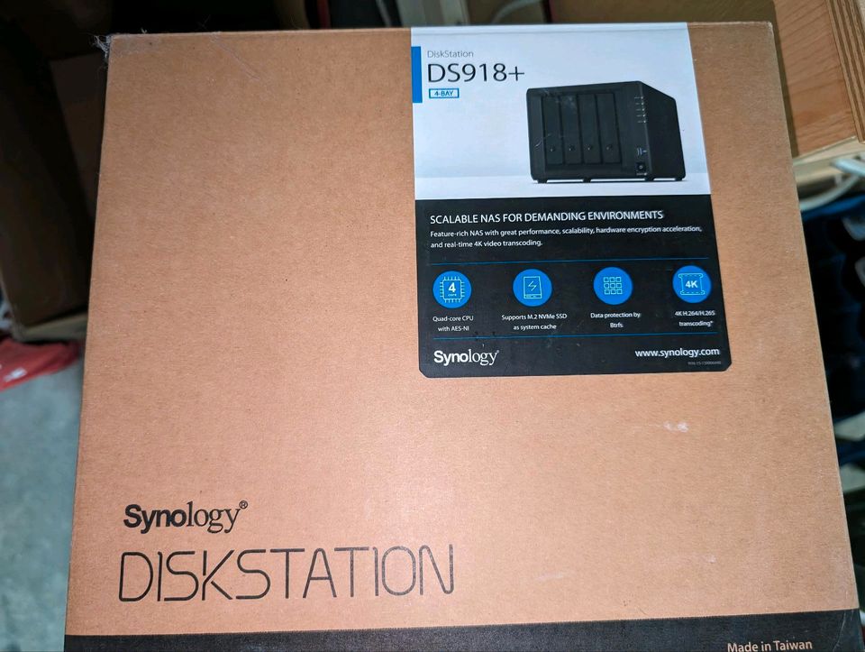 Synology 918+ mit 9 Kameralizenzen in Berlin